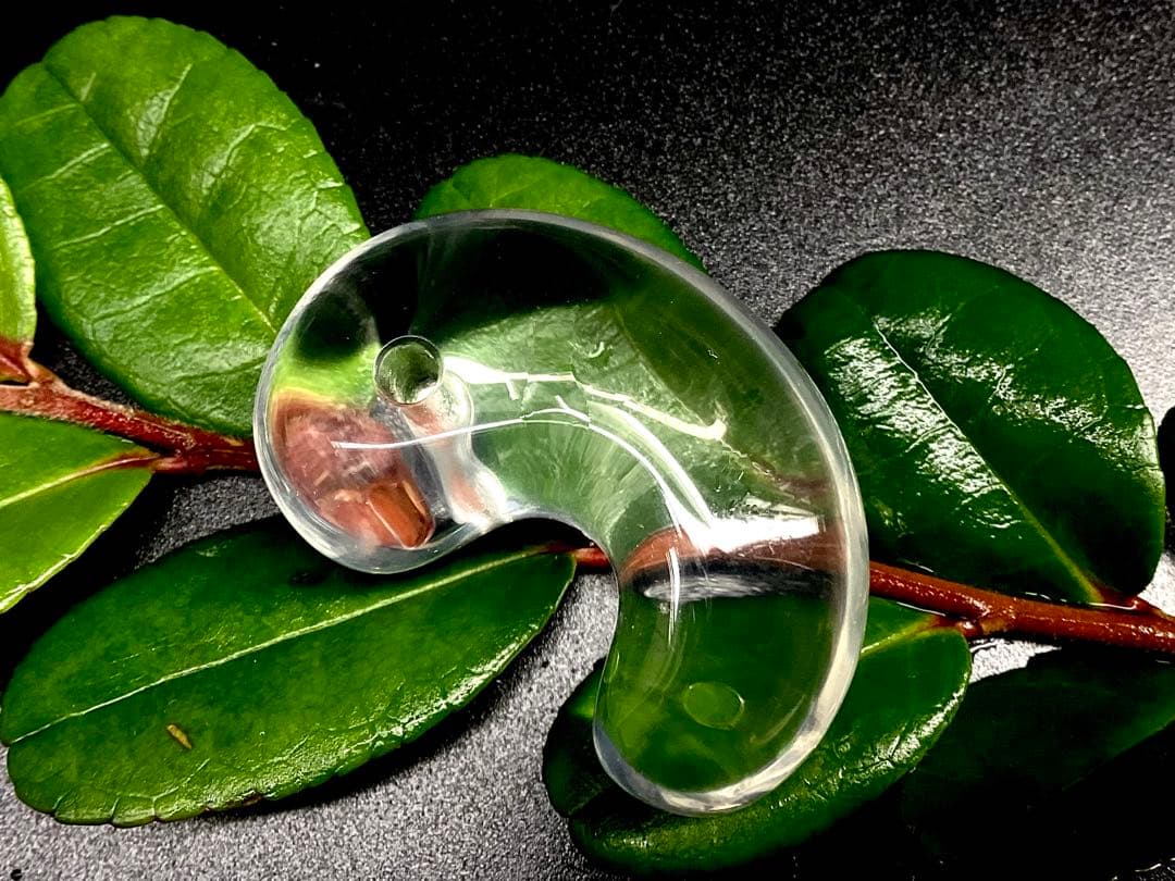 黒平鉱山水晶　今年一番の透明　国産天然石*最強パワー‼️13万円以上の勾玉鑑別書付