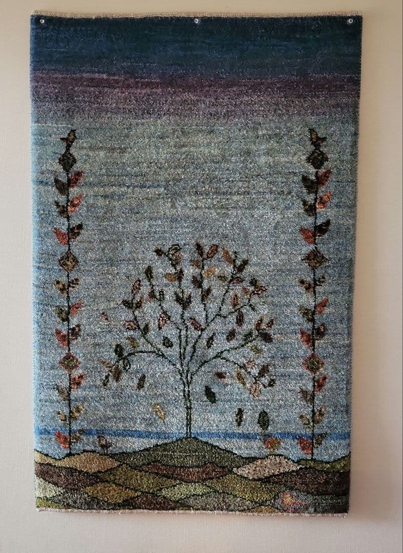 ゾランヴァリ カシュクリ ランドスケープ ギャッベ　98×63