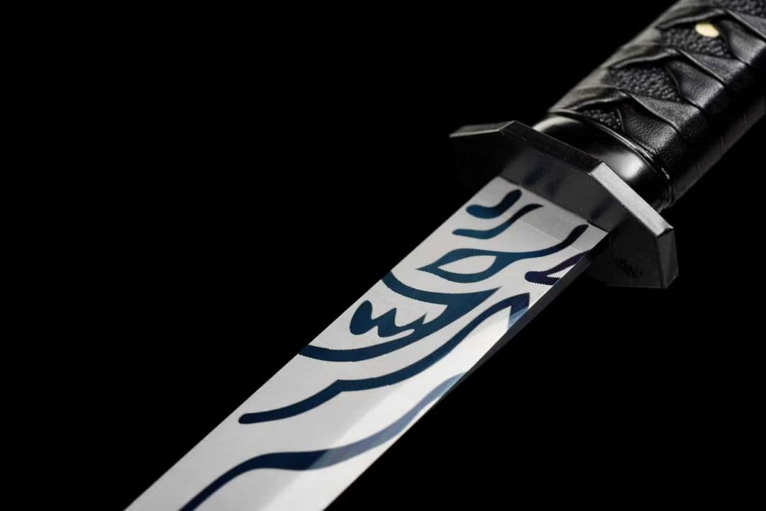 【方頭の魔刀千刃】古兵器 刀装具 日本刀　模造刀 居合刀 武士道 鑑賞用 美術刀