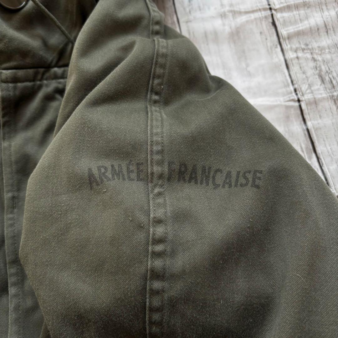 80s フランス軍 M64 フィールドパーカー モッズコート ライナー付き