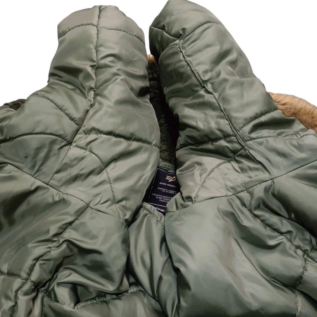 ✨ALPHA INDUSTRIES N3B モッズコート カーキ Mサイズ