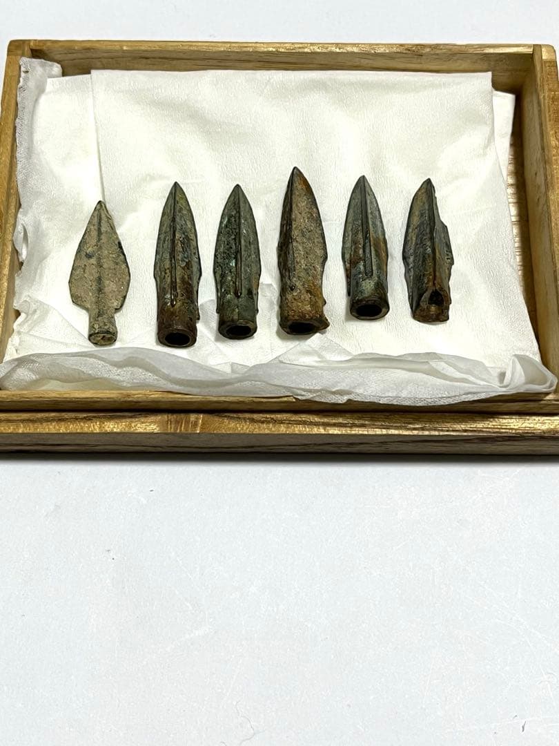 矢じりのセット　骨董