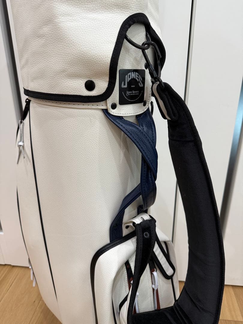 JONES ジョーンズRIDER　オフホワイト　キャディバッグ　GH13146