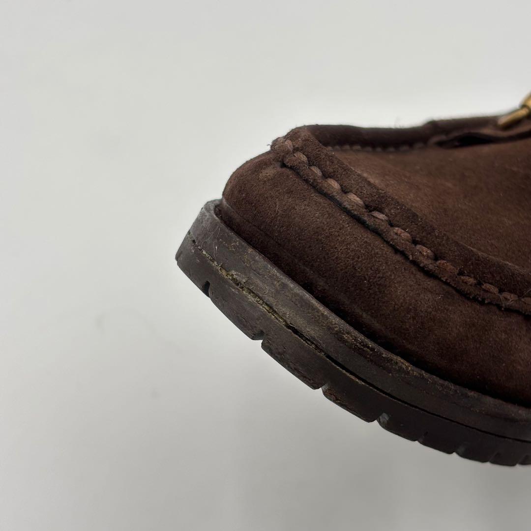 GUCCI グッチ ホースビット スエード ローファー 約23㎝ ブラウン