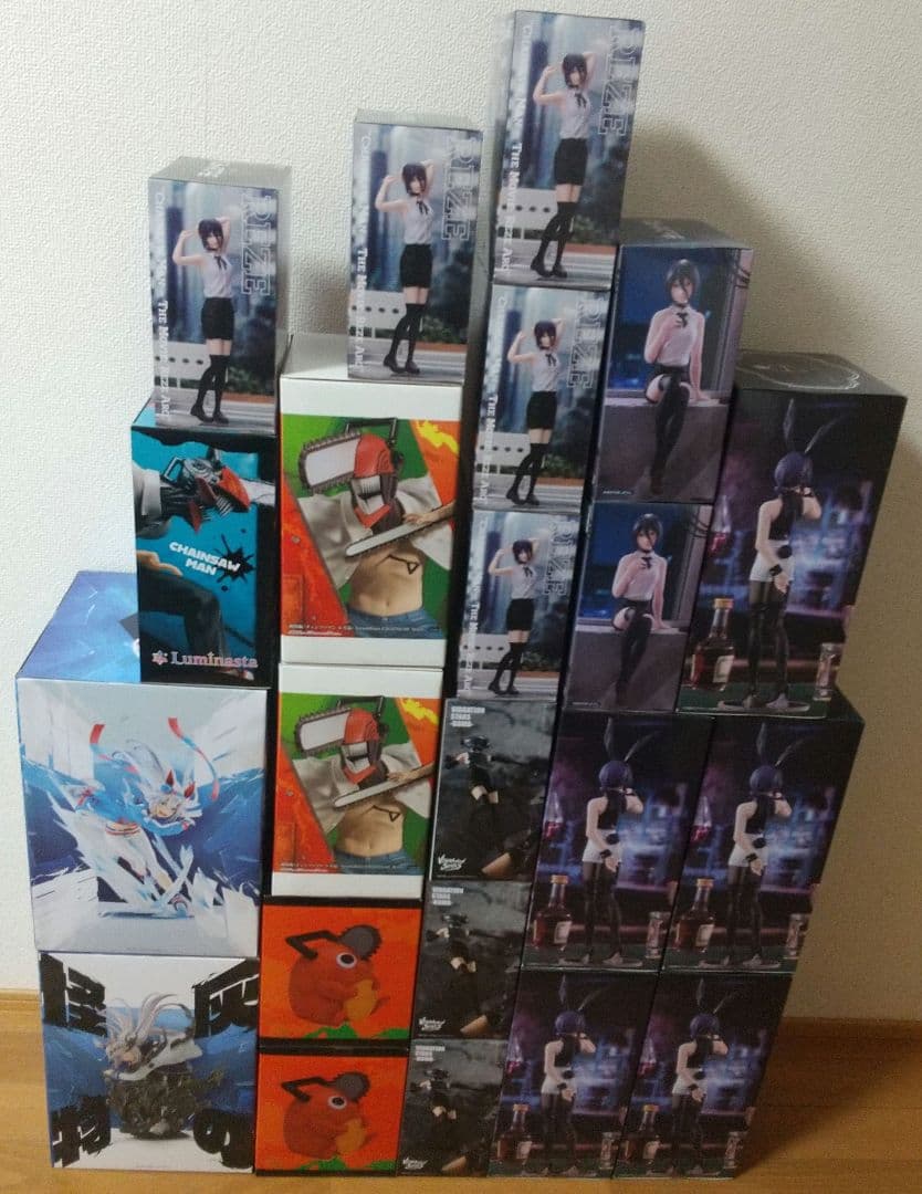 チェンソーマン レゼ フィギュア ボム ぬーどる バニー ポチタ 貯金箱 ウマ娘