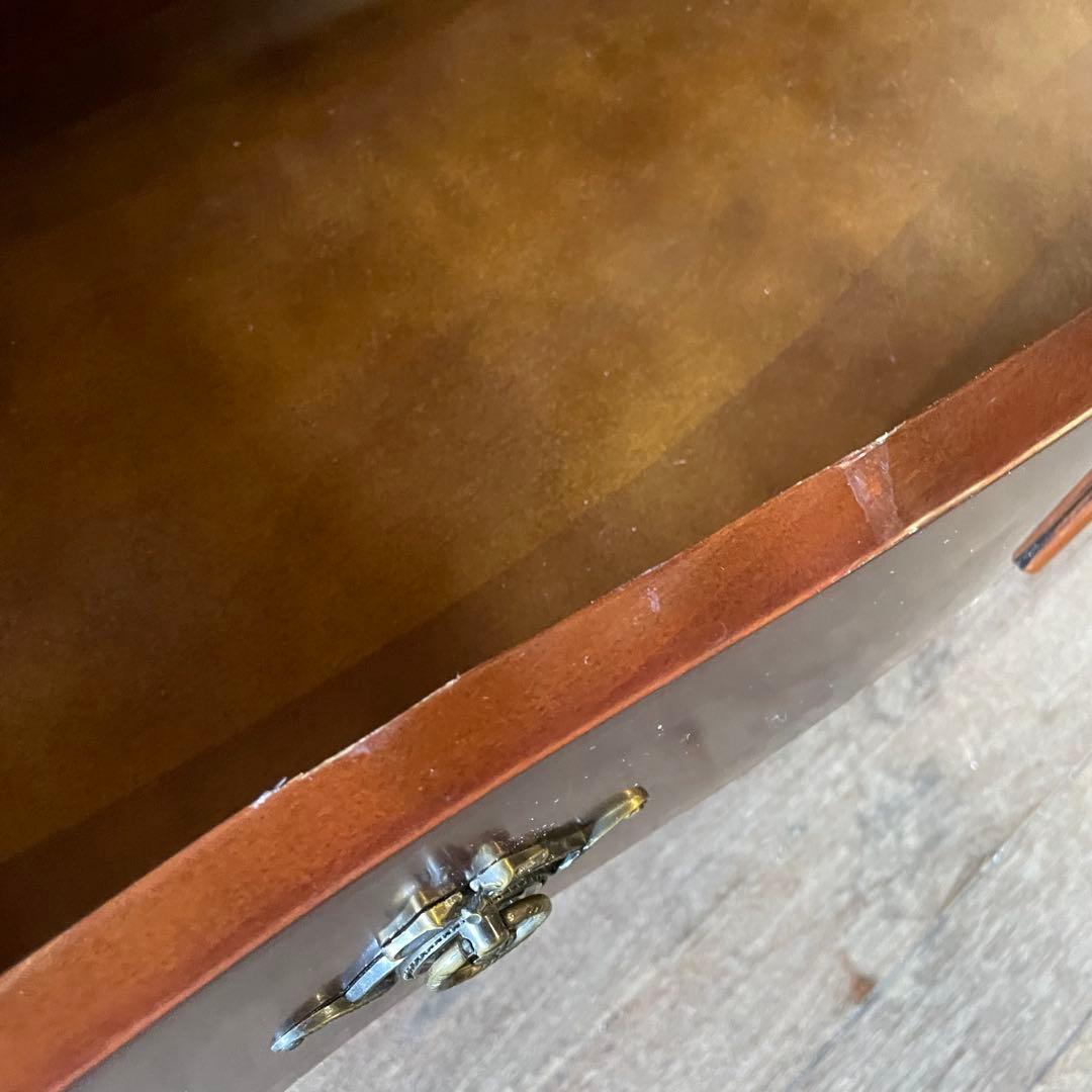 猫脚 5段チェスト ロココ調 ヨーロピアン アンティーク家具 イタリア家具