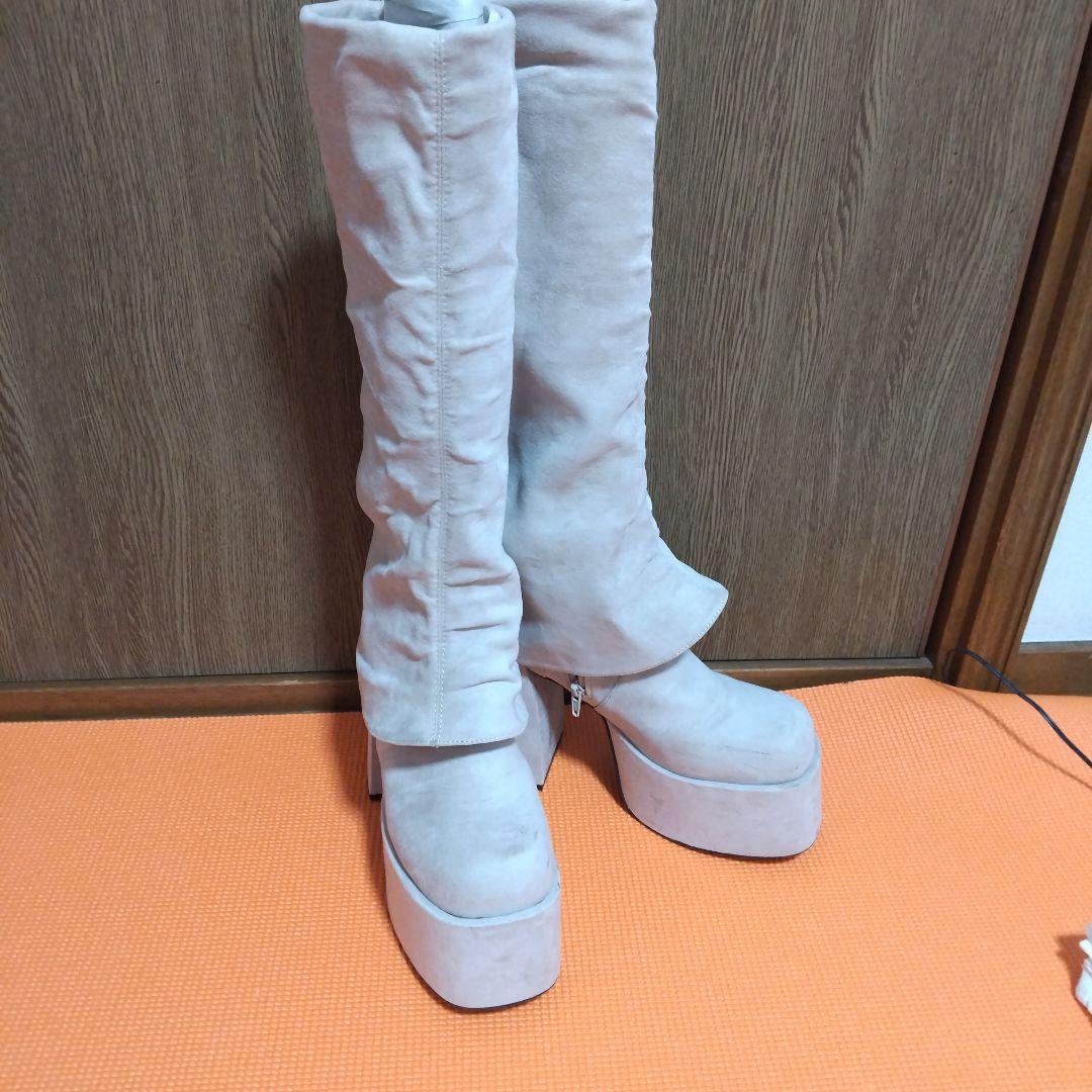 EMODA ルーズフレアカバーフィットブーツ（M）