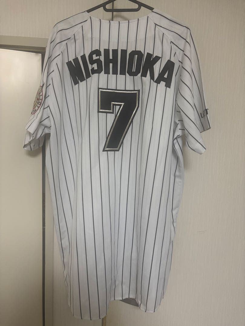 西岡剛　千葉ロッテユニフォーム