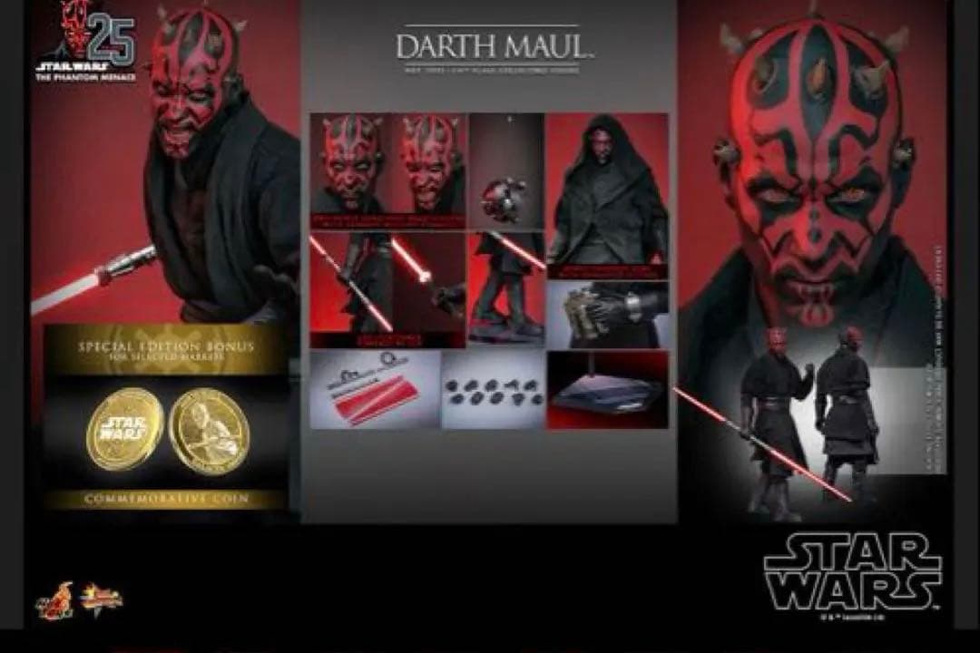 朱*音様 【ムービー・マスターピース】1/6スケールフィギュア　ダース・モール（