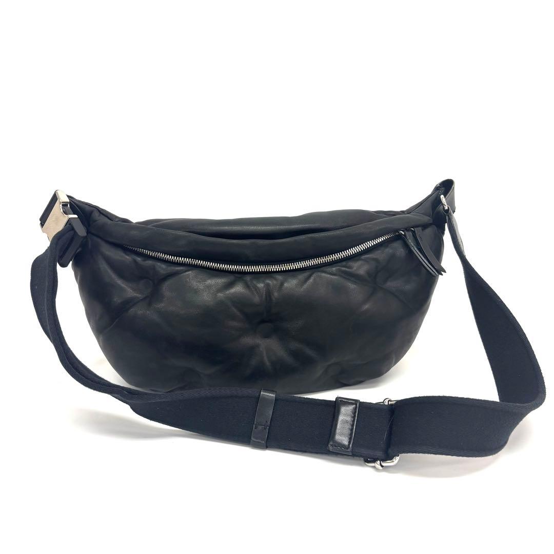 ✨メゾンマルジェラ ブラック ボディバッグ✨