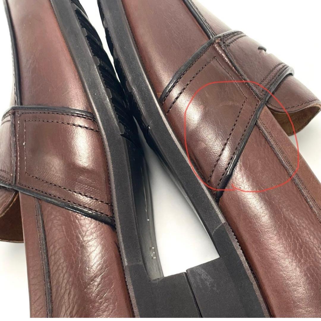 セール価格 YVES SAINT LAURENT ローファー ブラウン