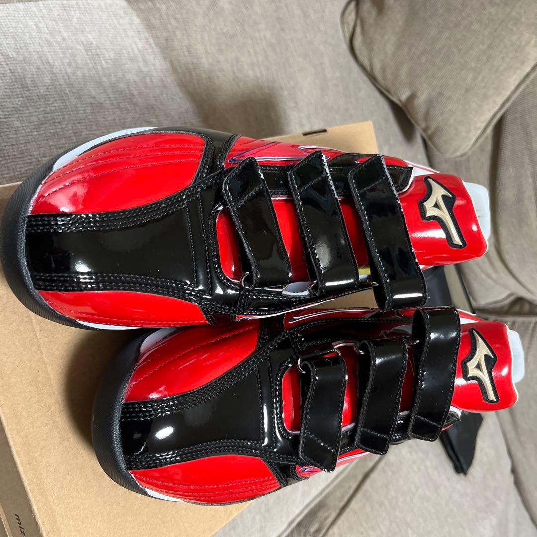 Mizuno グローバルエリートトレーニングシューズ レッド/ブラック