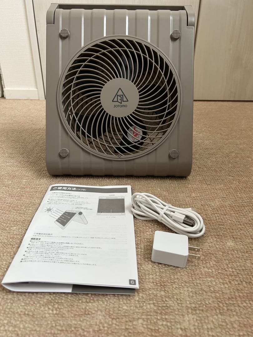 ソーラーパワーファン