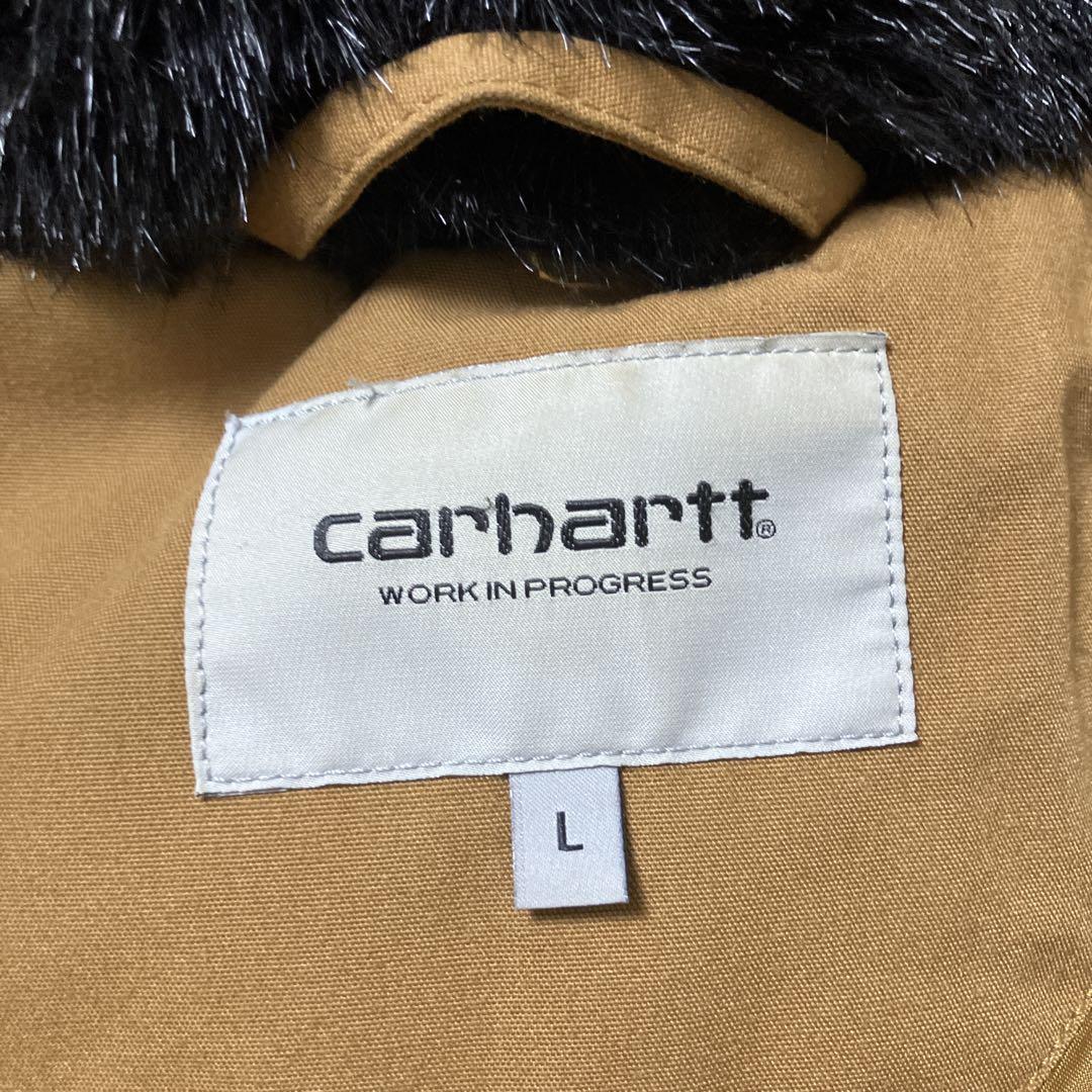 Carhartt モッズコート トラッパージャケット 2way キャメル L