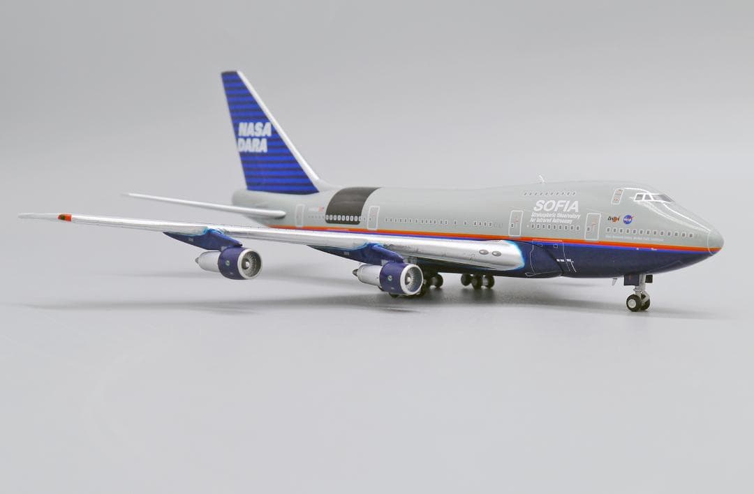 NASA SOFIA 747SP N145UA ユナイテッド航空塗装 1/400