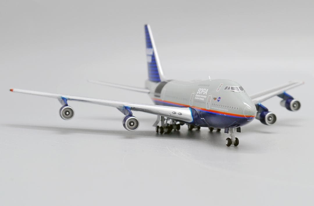 NASA SOFIA 747SP N145UA ユナイテッド航空塗装 1/400