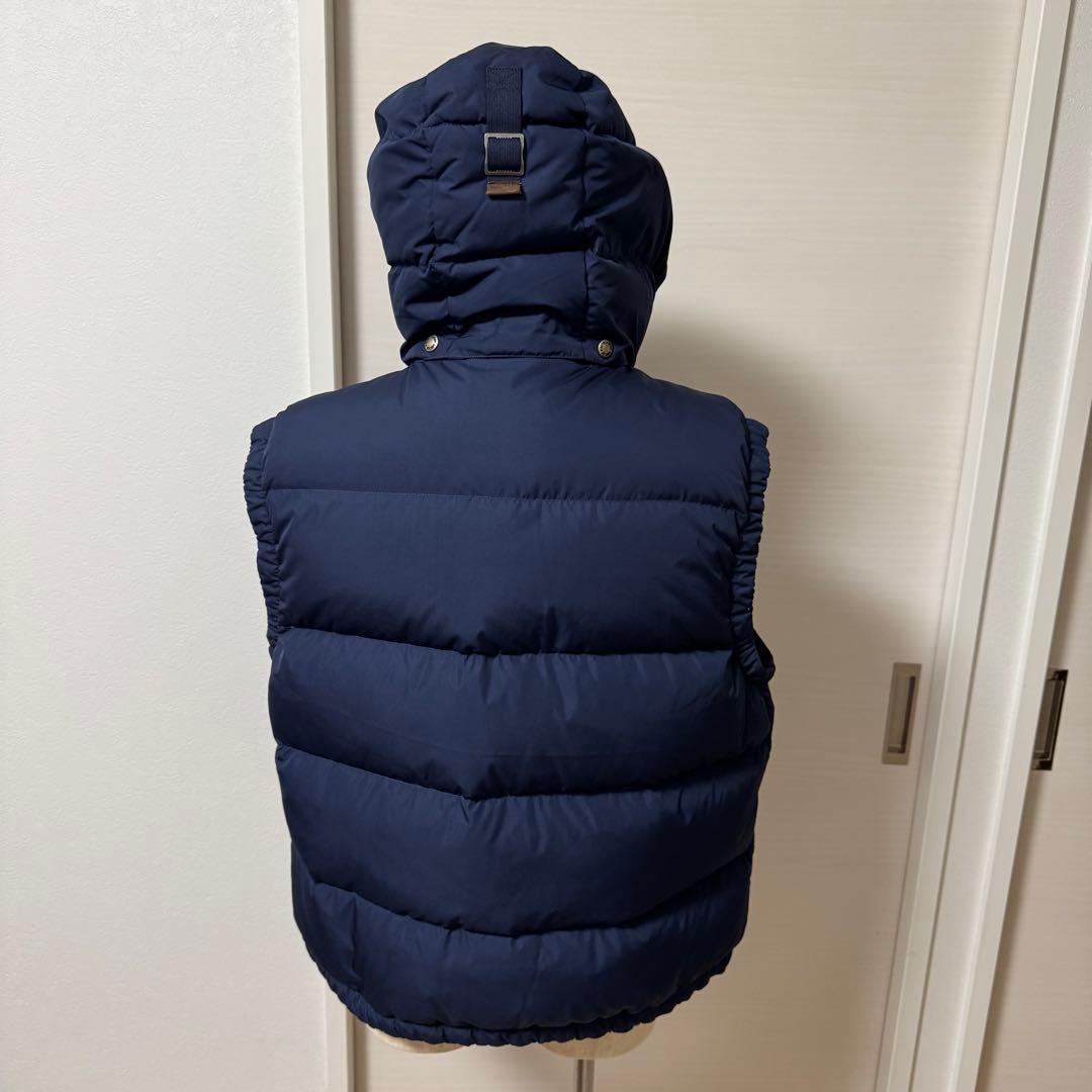 【新品同様】サイズL ポロ　ラルフローレン　ダウンベスト ネイビー　ポニー