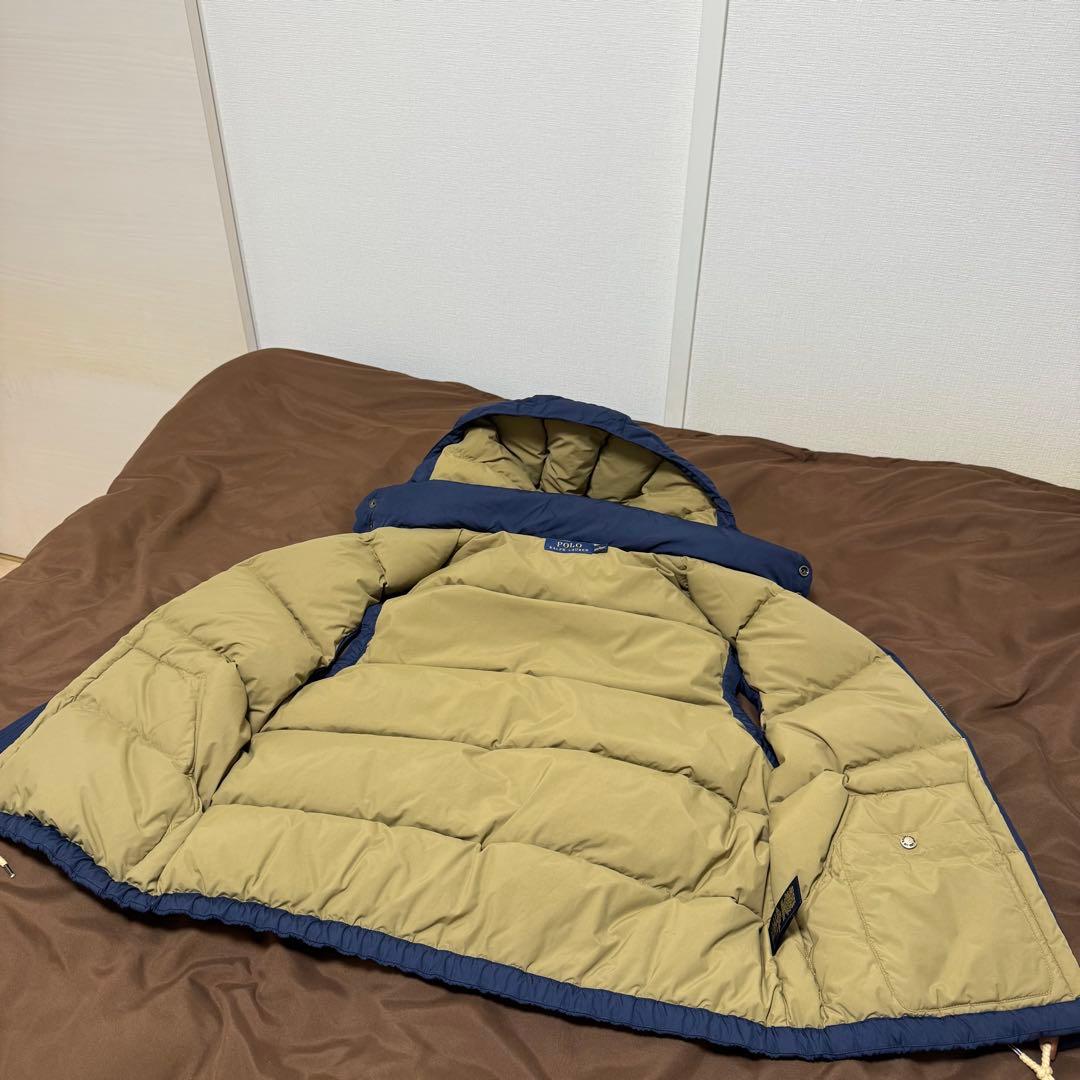 【新品同様】サイズL ポロ　ラルフローレン　ダウンベスト ネイビー　ポニー