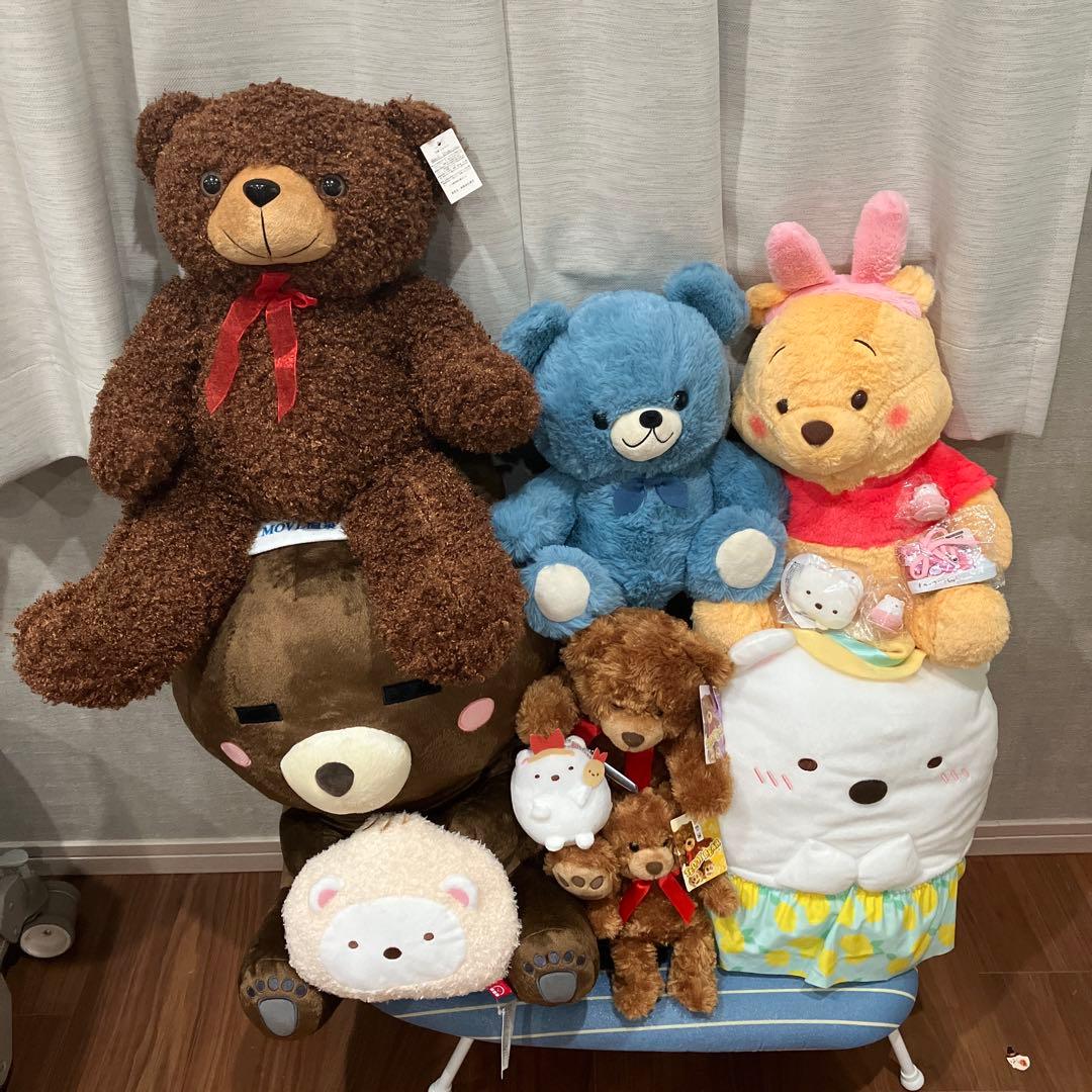 ぬいぐるみセット くまさん　まとめ　多様なキャラクター