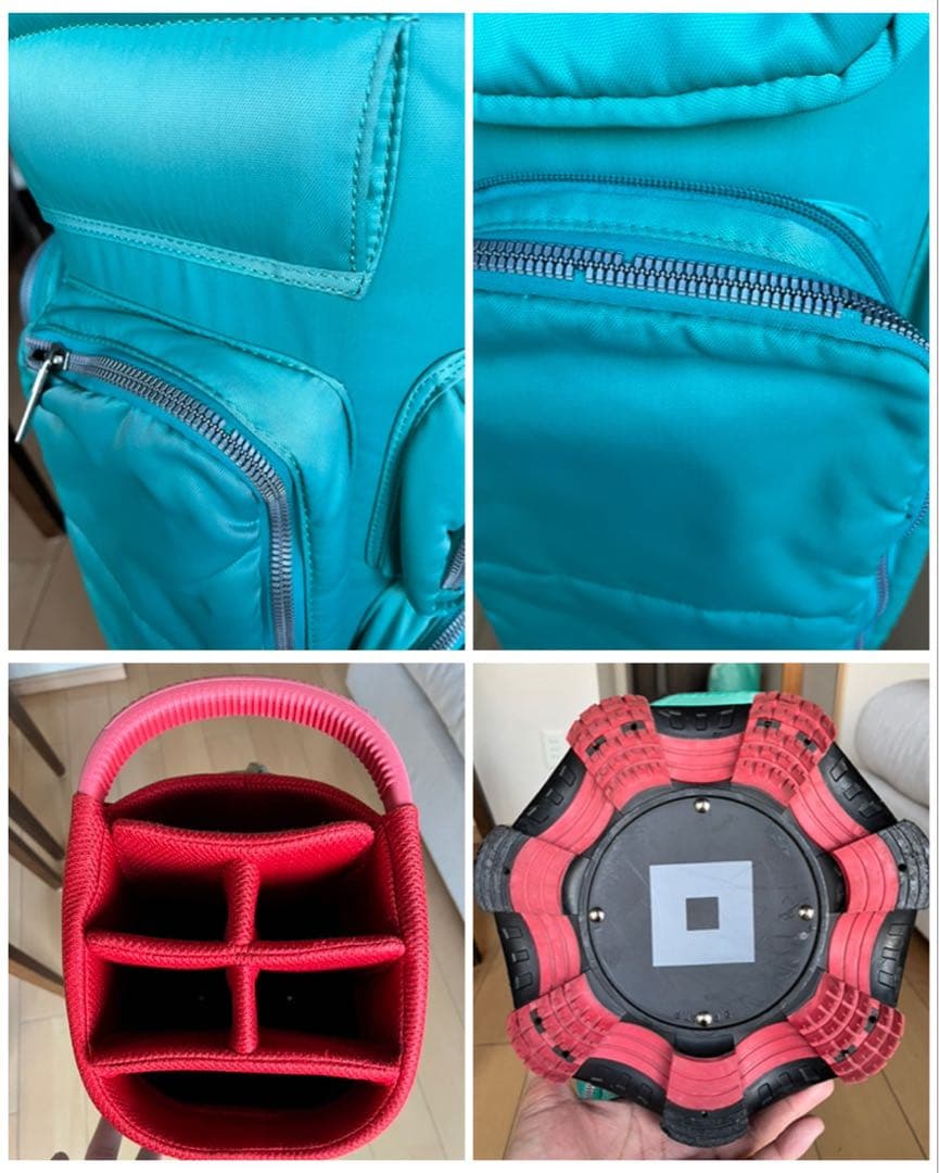 大人気良品ONOFF オノフ カートキャディバッグ 9型軽量メンズ　レディース