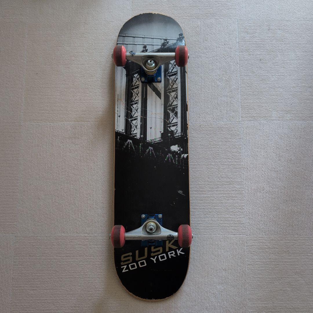 SUSKI ZOO YORK 7.6インチ スケートボード コンプリート