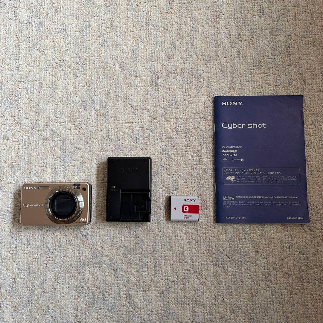 【美品】ソニー サイバーショット DSC-W170 デジタルカメラ