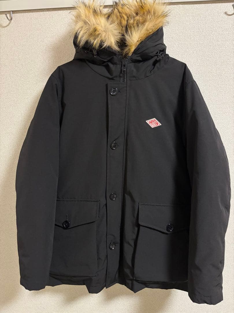 DANTON ダントン ファーフード付き　ダウンジャケットDT-A0029LAS