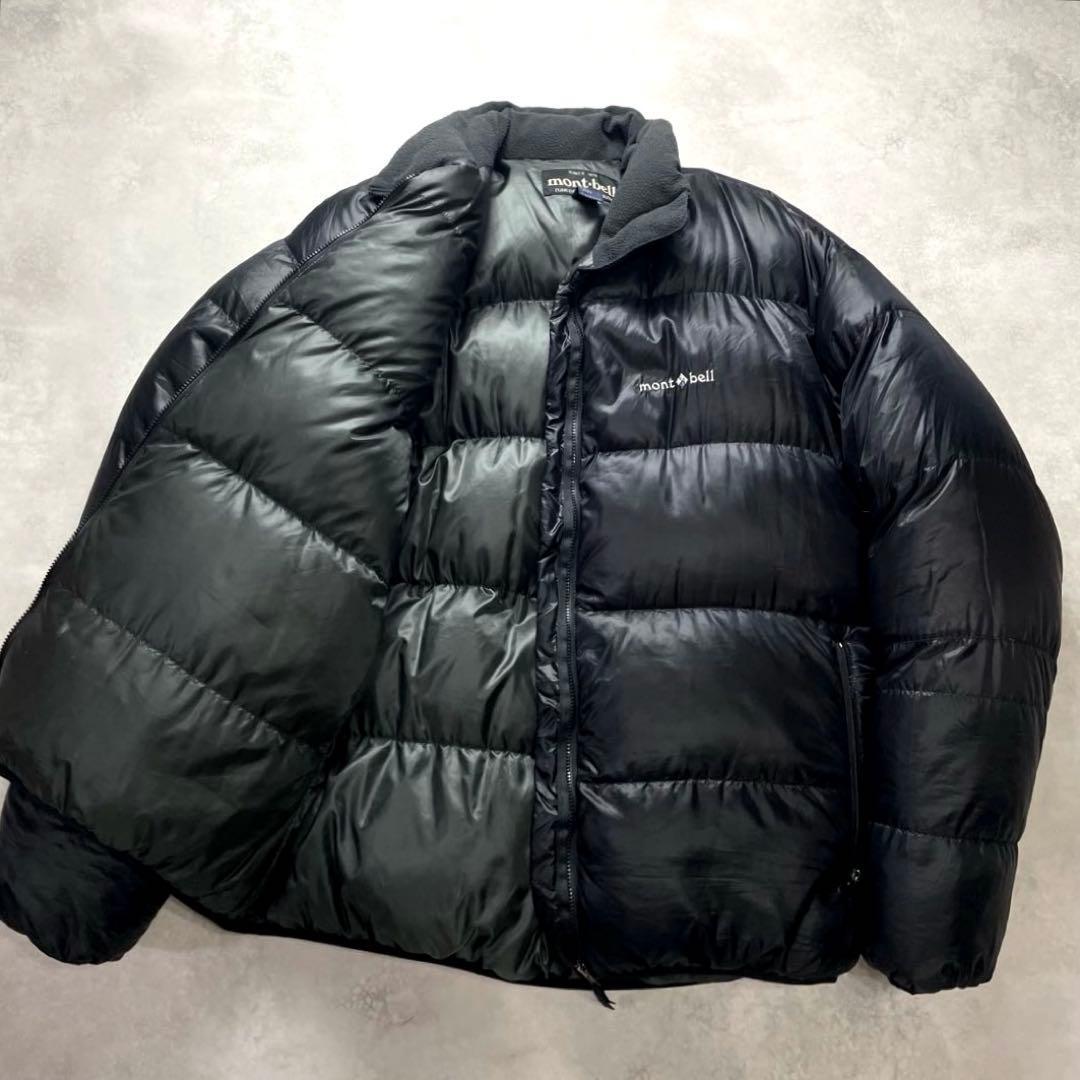 希少XL✨モンベル ライトアルパインダウンジャケット 黒ブラック 800FP