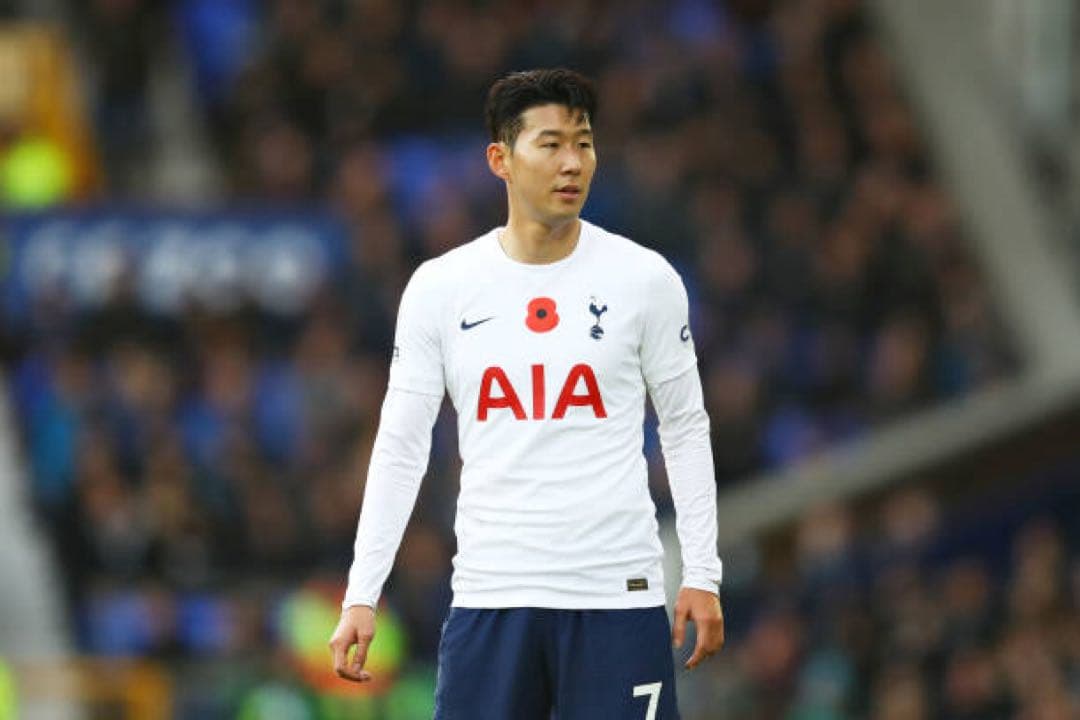 ソンフンミン　ユニフォーム　トッテナム　プレミアリーグ　21/22（H）