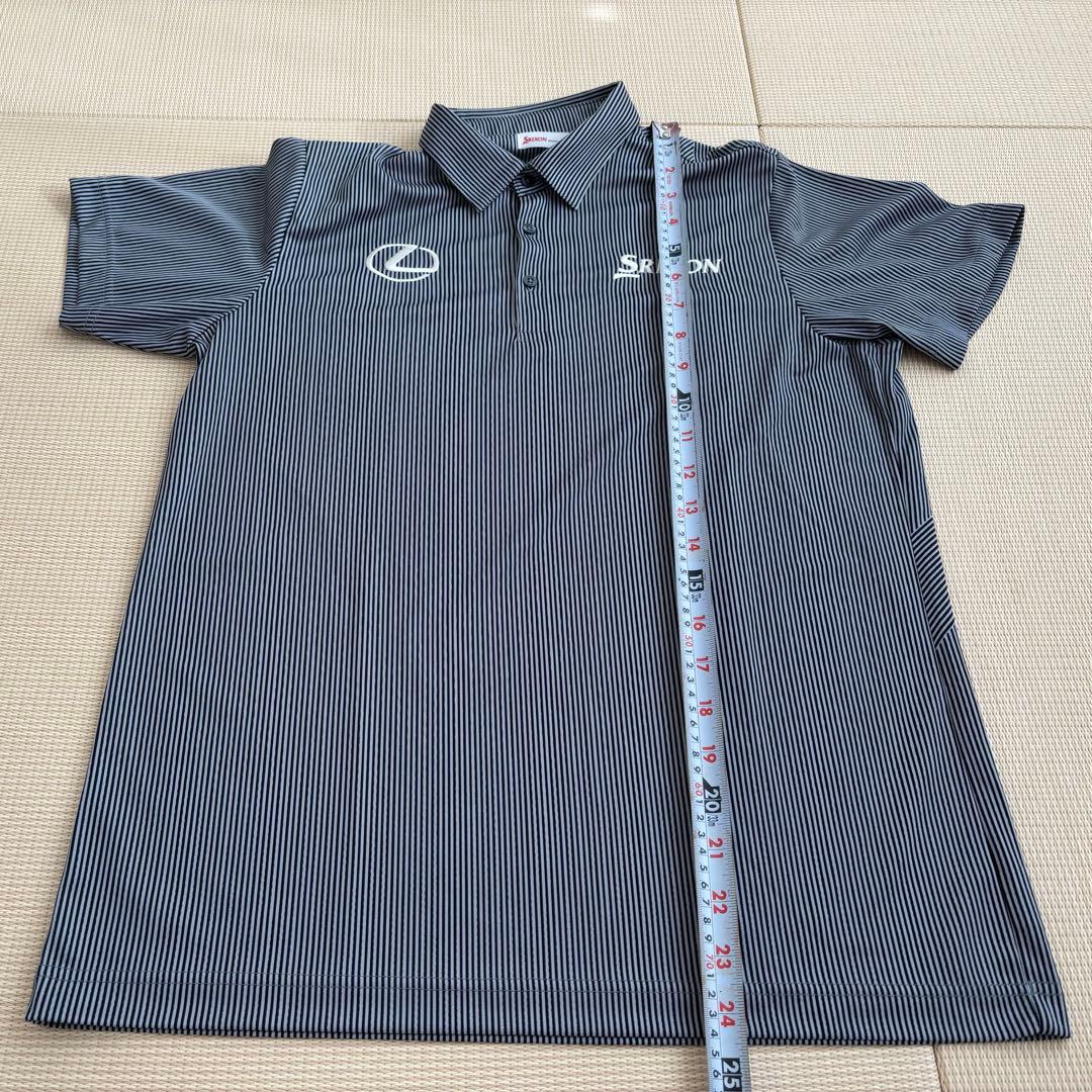 SRIXON LEXUS スリクソン　レクサス　ゴルフ　ブラック　ポロシャツ