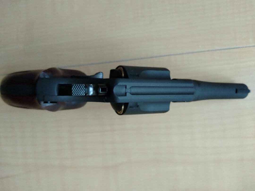 マルシン　ニューナンブ　３インチ　木製グリップ　　６㎜BB