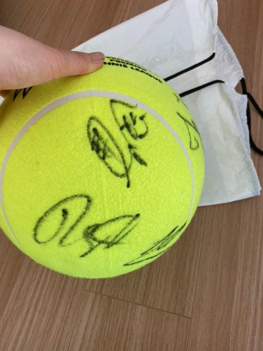 錦織圭サインボール