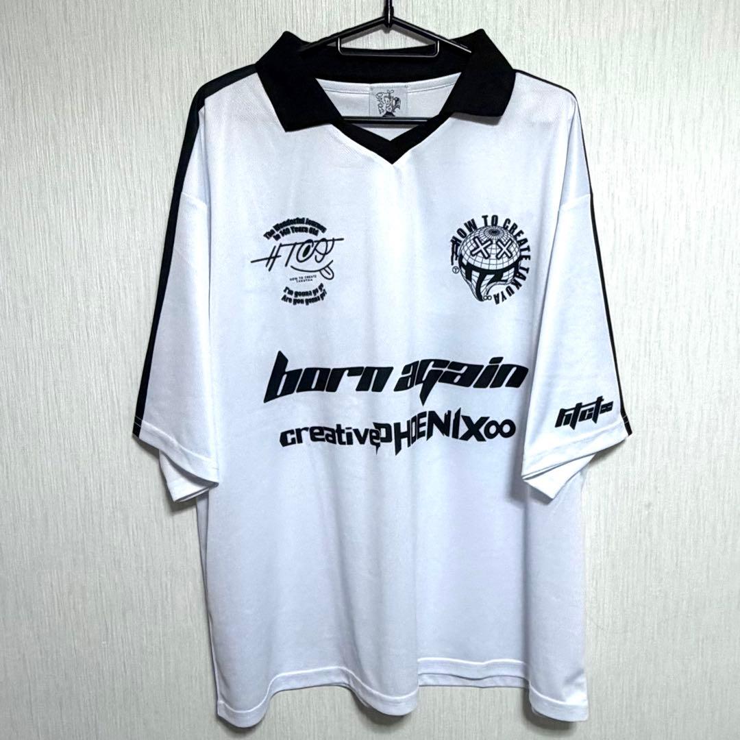 【TAKUYA∞の創り方】フットボール Tシャツ/ホワイト/L