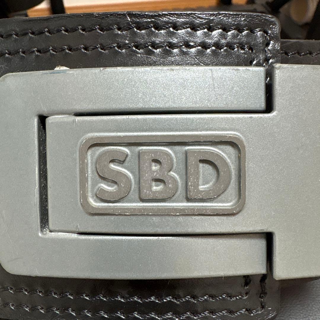 SBD トレーニングパワーベルト ブラック