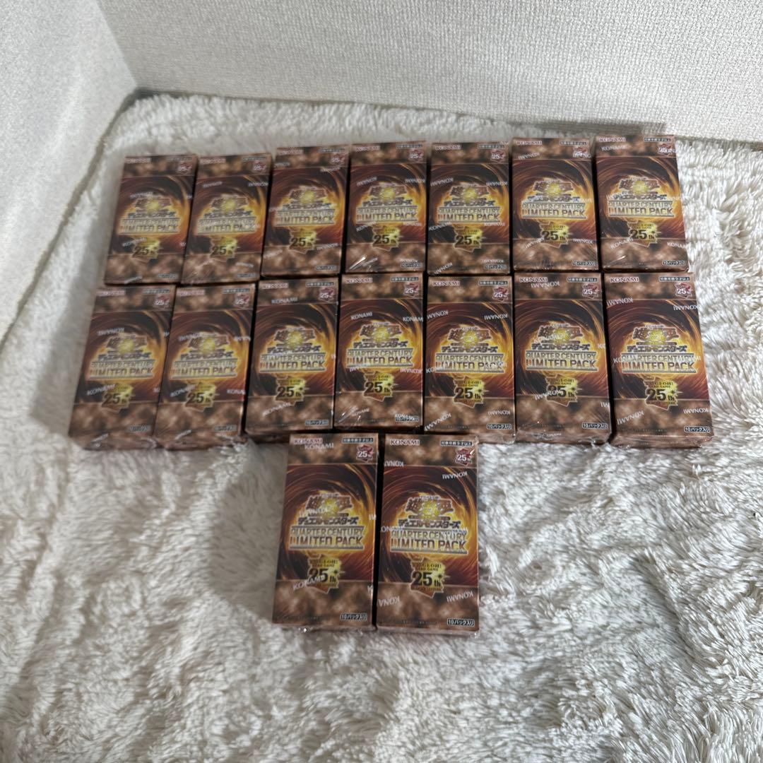 遊戯王 QUARTER CENTURY LIMITED PACK 16BOX