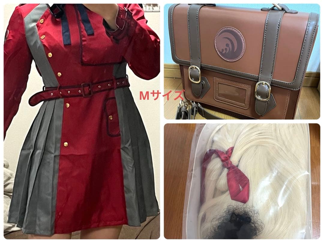 リコリス・リコイル 錦木千束 コスプレ ウィッグとカバン 付き