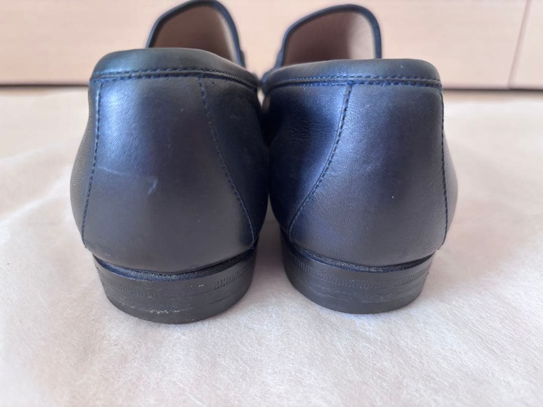 グッチGUCCI ☆ホースビットレザー ローファー 保存袋付きモカシン