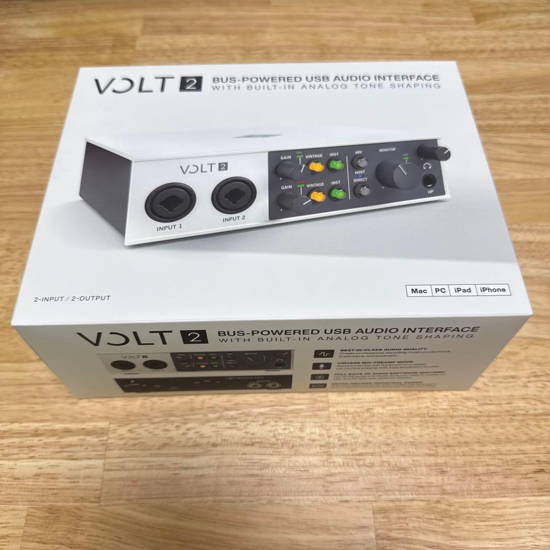 UNIVERSAL AUDIO VOLT 2 オーディオインターフェイス