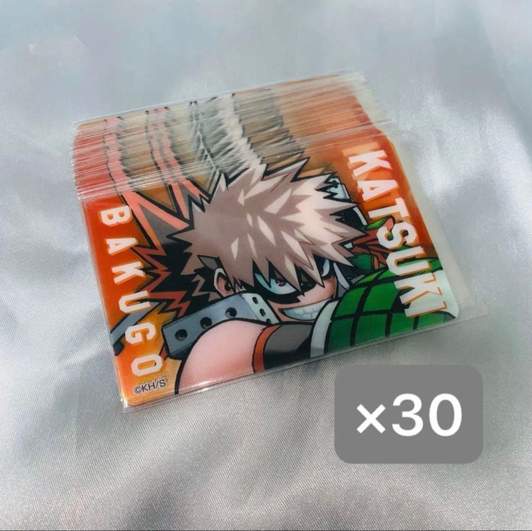 ヒロアカ 展 原画 爆豪勝己 クリアカード クリカ