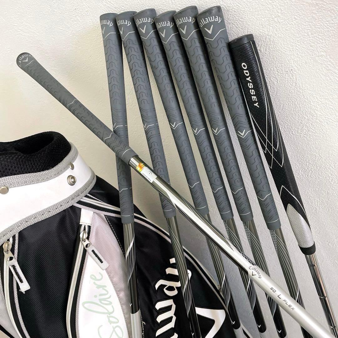 大人気　キャロウェイ　ソレイユ　solaire レディース　ゴルフクラブセット