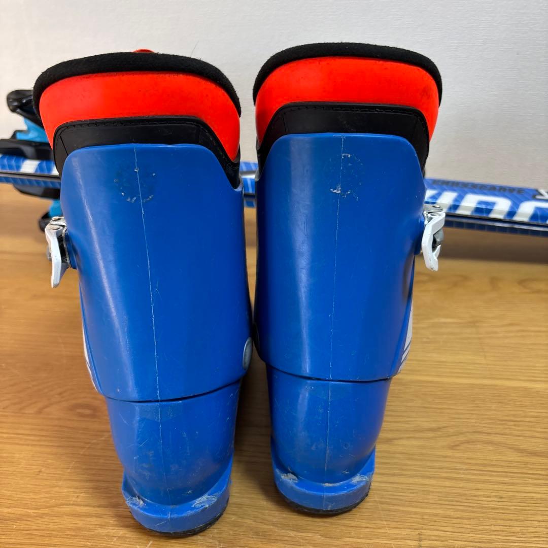 ジュニアスキーセット　130cm LANGE 21-21.5cm