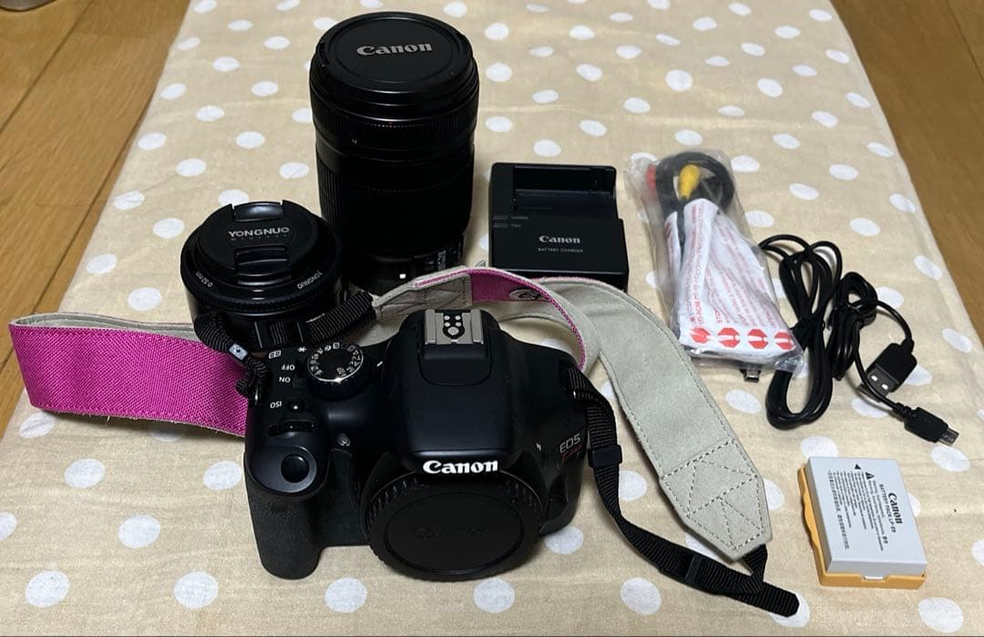 Canon EOS kiss X4 + 18-135 IS + 単焦点レンズ