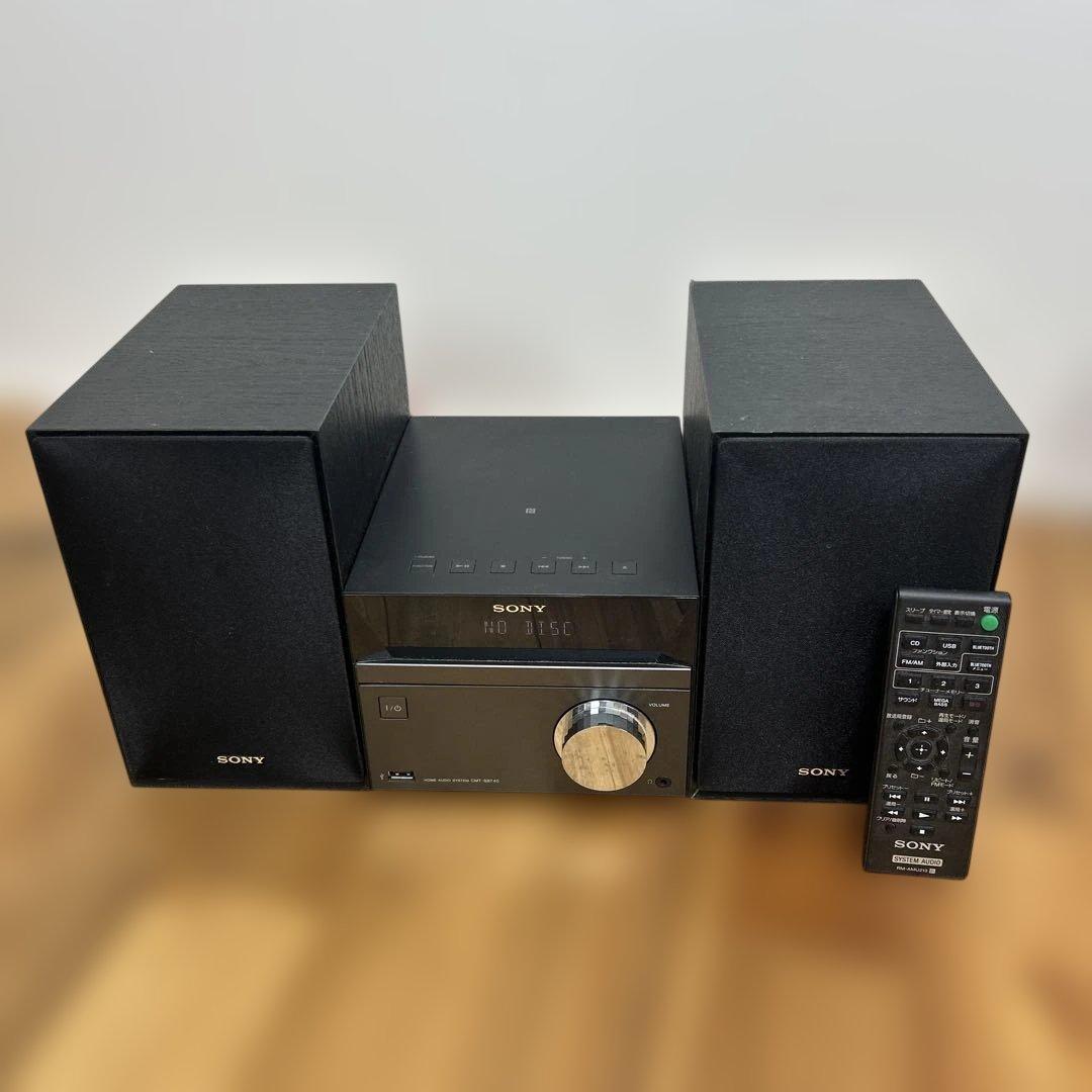 SONY CMT-SBT40 CDコンポ リモコン付き