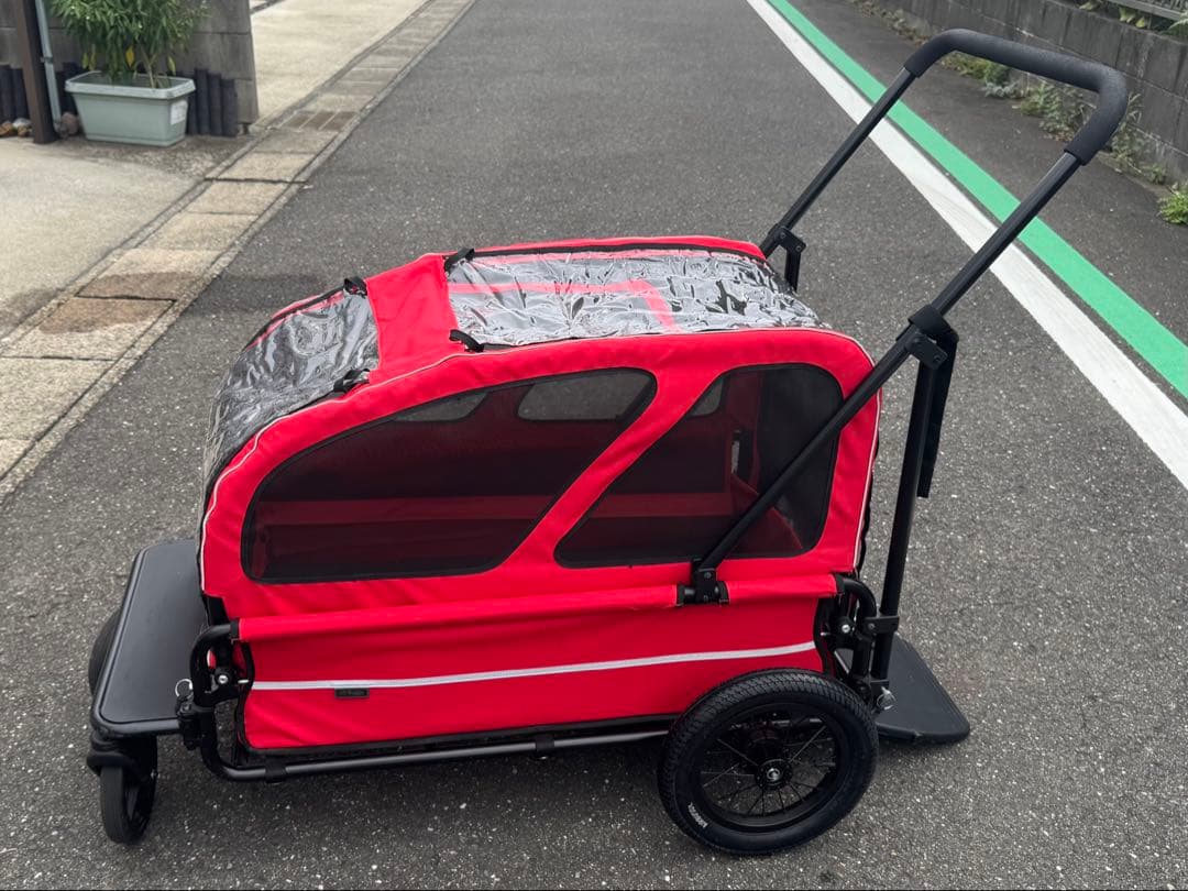 エアバギー　Air Baggy キャリッジ　レインカバー付き