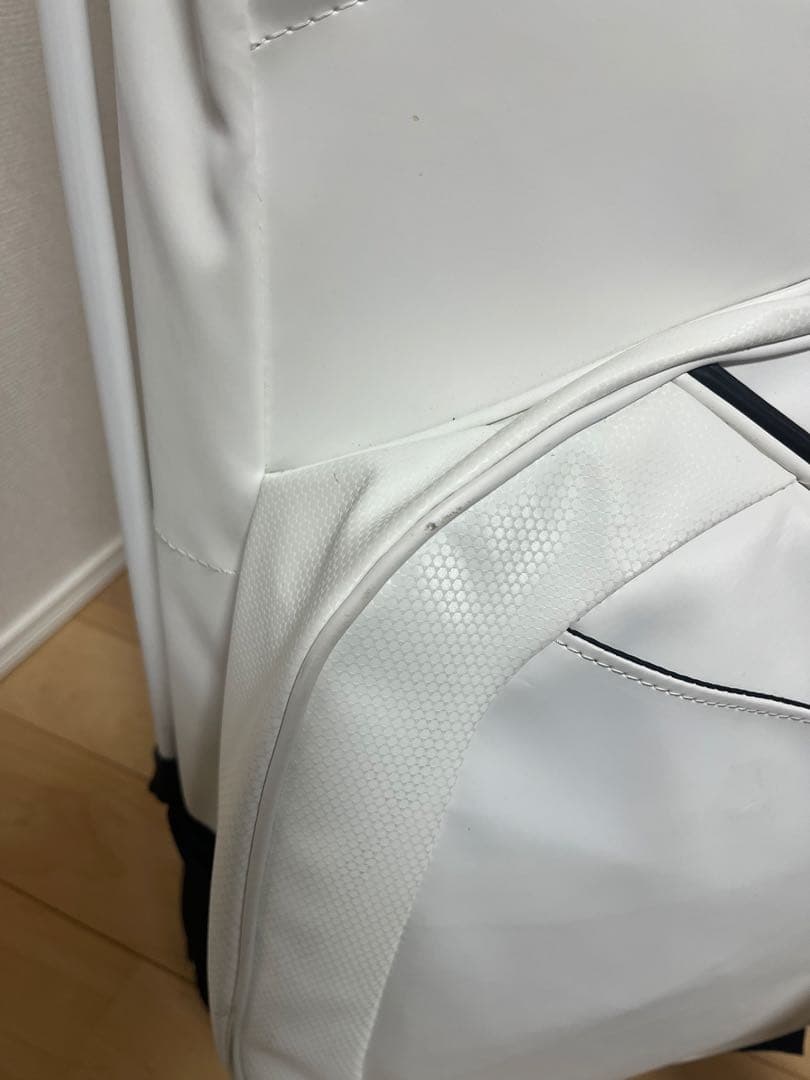 MNMLゴルフ キャディバッグ スタンドバッグ ホワイト