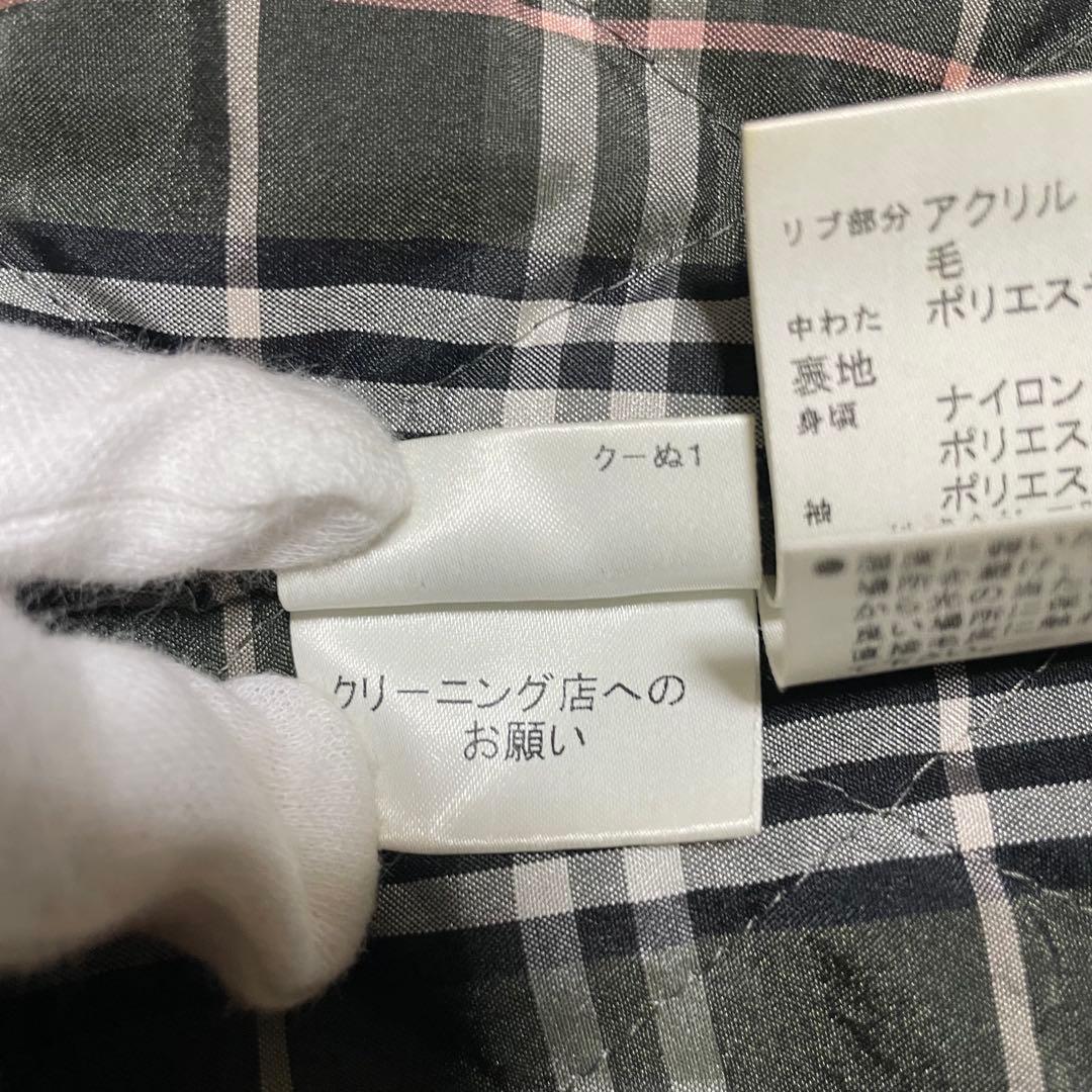 ◆中古美品　BURBERRY モッズコートラクーンファー付き/カーキ38(Ｍ)