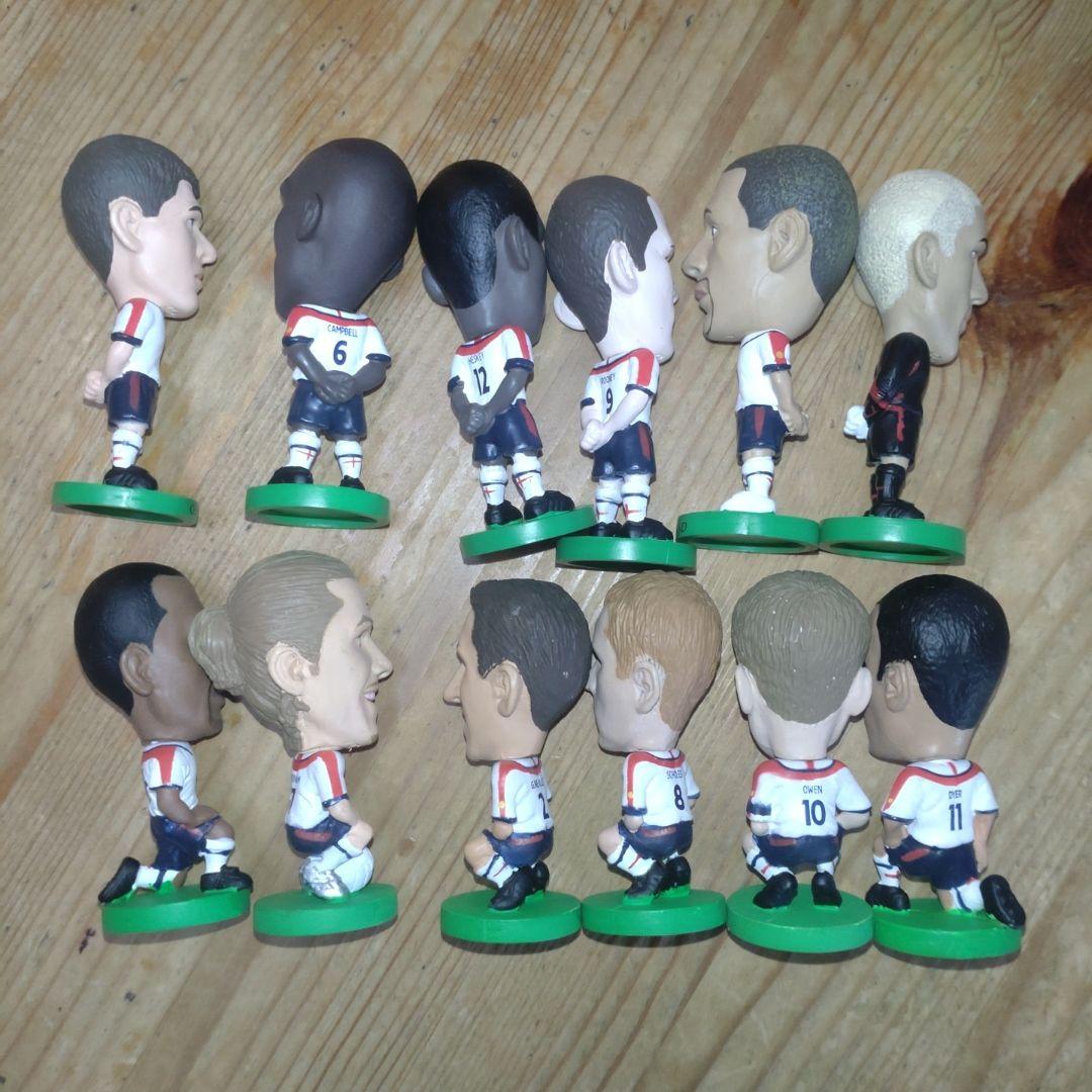 【12体セット】イングランド代表 2004 コリンシアン サッカーフィギュア