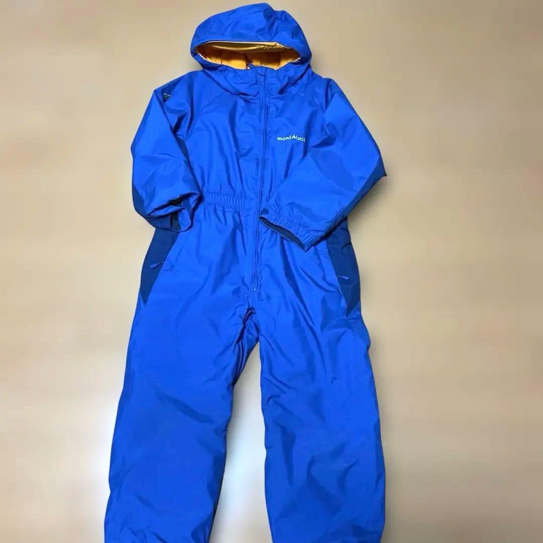 【美品】mont-bell 120 モンベル ジャンプスーツ スキーウェア