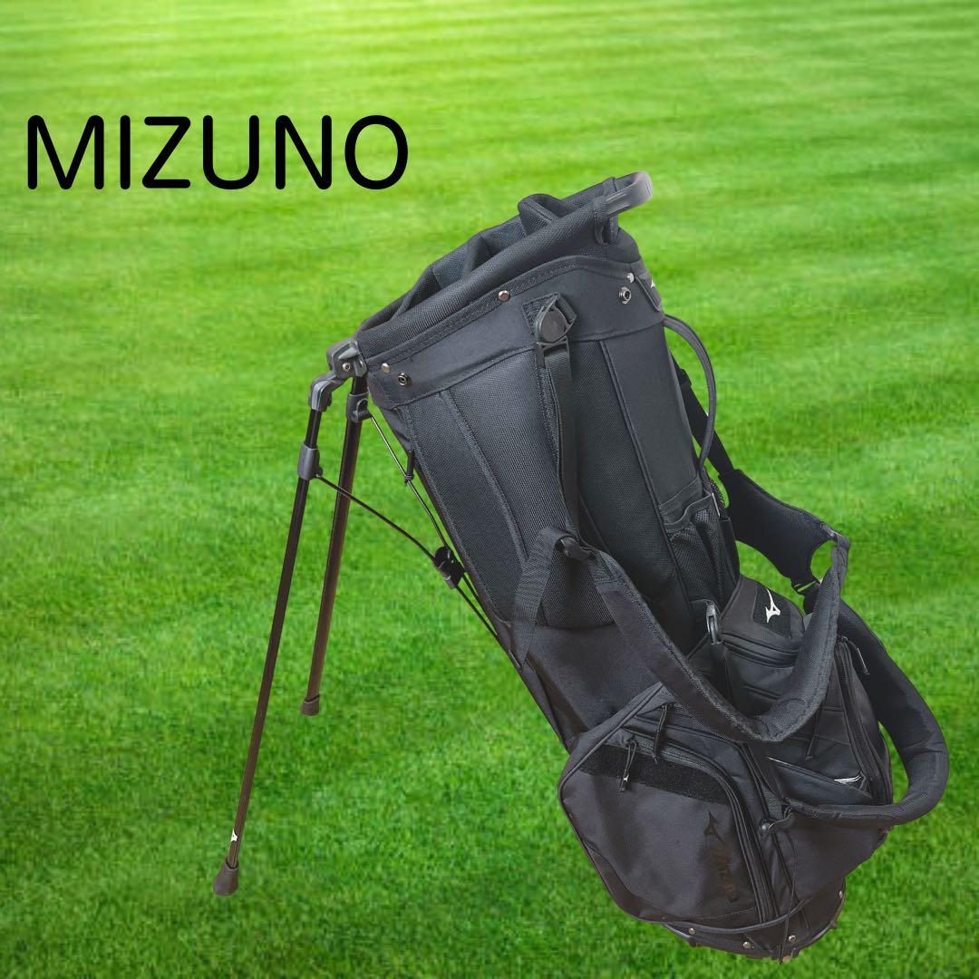 K199 MIZUNO 軽量型 スタンド式キャディバッグ