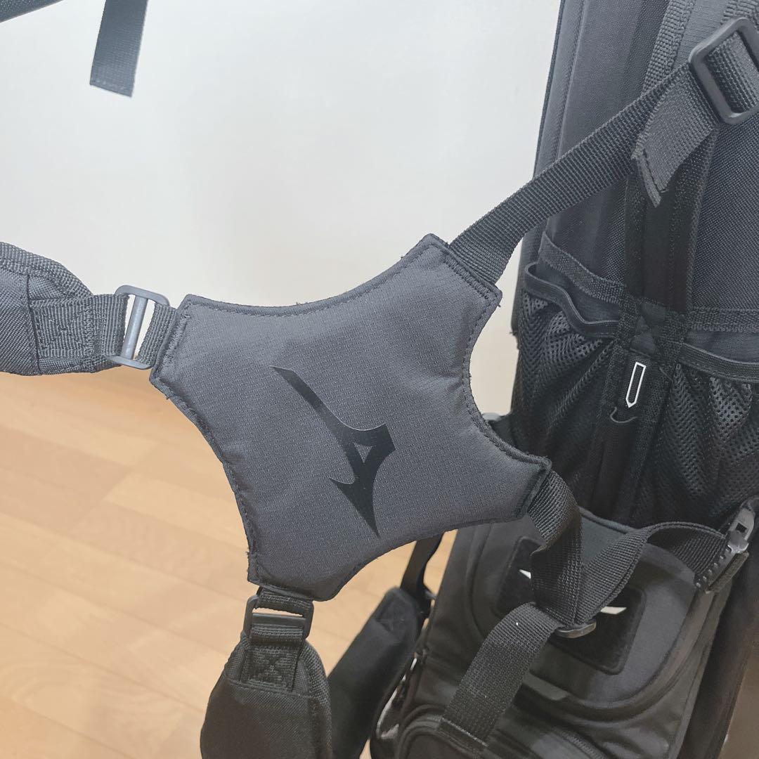 K199 MIZUNO 軽量型 スタンド式キャディバッグ